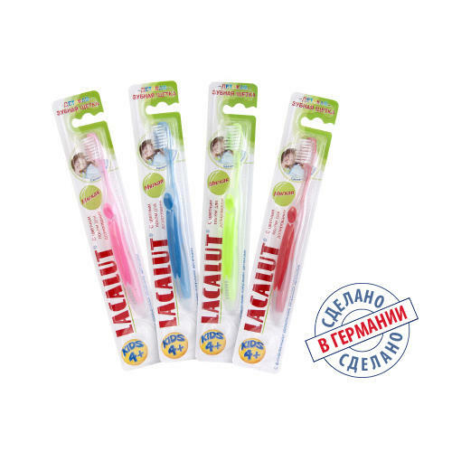 Toothbrush Kids 4+ years (Lacalut, Toothbrushes)