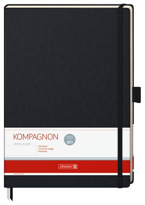 Brunnen Companion Notebook, A4, üres lapok