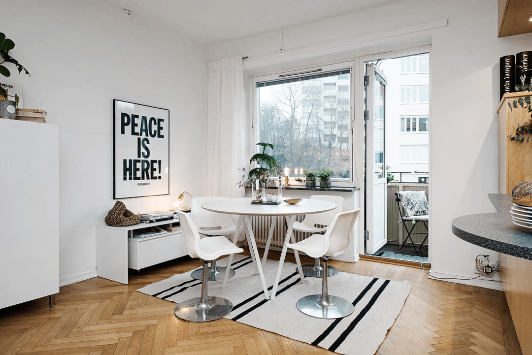 Scandinavian-style apartment