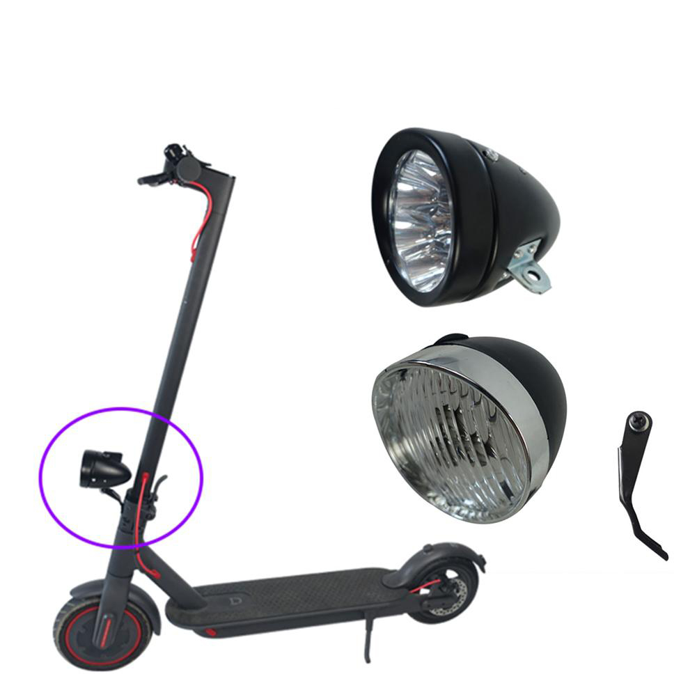 Frontlykter Elektrisk scooter Spotlight Tilbehør Sparkesykkel Til Xiaomi M365 Elektrisk Sparkesykkel Ninebot Es1 Es2