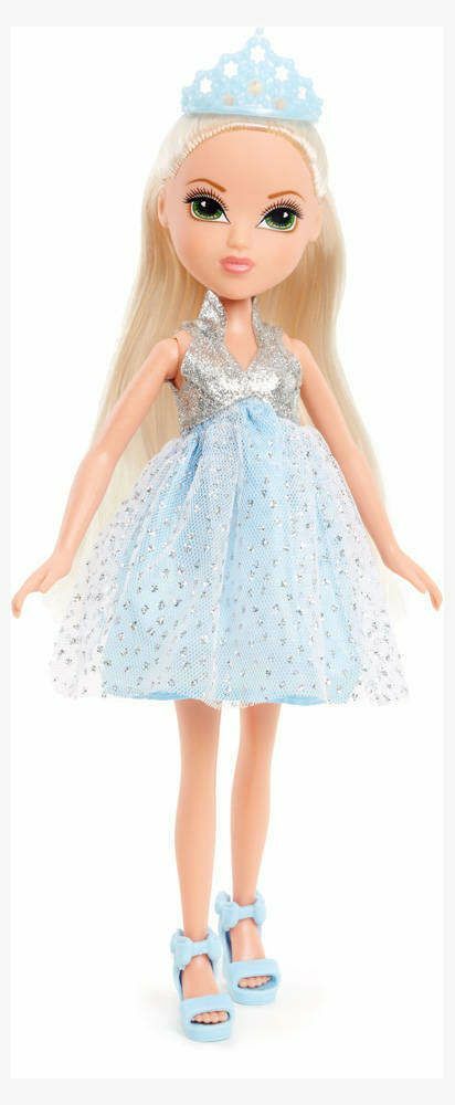 Bábika " Princezná v modrých šatách" Moxie