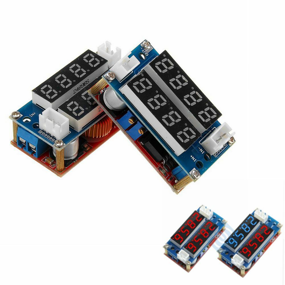 Récepteur de module de charge régulé numérique abaisseur avec affichage à LED bleu / rouge Geekcreit pour Arduino - produits compatibles avec
