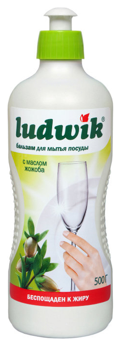 Ludwik Jojoba tekutý prostriedok na umývanie riadu 1000 g