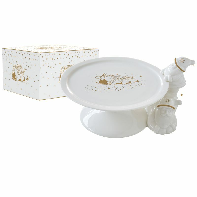 Christmas delight cake stand in gift box