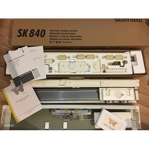 stickmaskin SILVER REED SK 840 / SRP60N