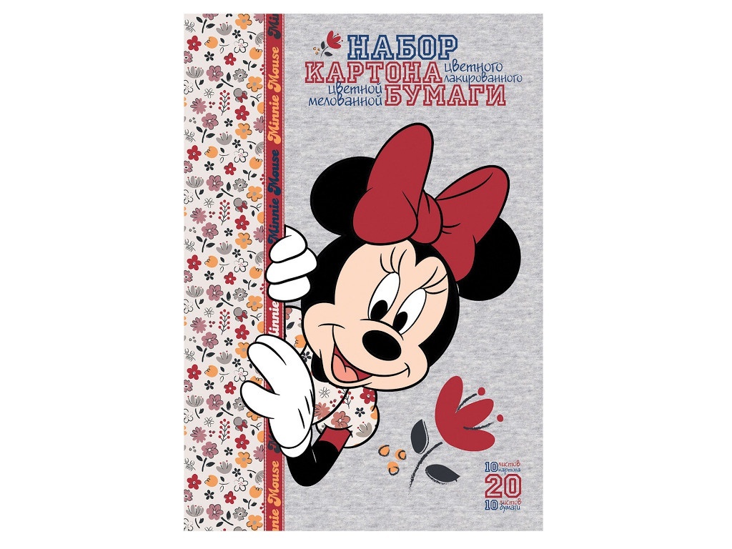 Set of cardboard and paper Hatber A4 Minnie Mouse 20NKB4_20572