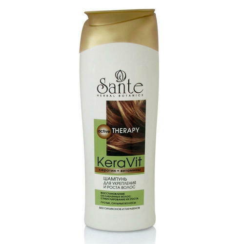 Sante Saçın güçlendirilmesi ve uzaması için Şampuan 400 ml (Santa, Saç ürünleri)