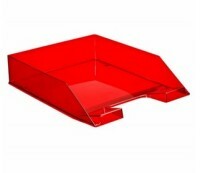 Paper Tray Cascade, horizontal, dark red cherry
