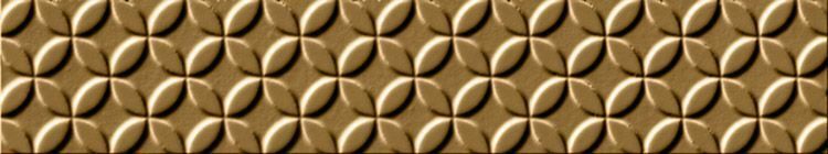 Ceramic tile Italon Charme Evo Listello Vibe Gold (600100000031) Border 2,5x30