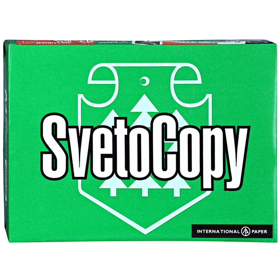 SvetoCopy A4-Papier für Bürogeräte, 500 Blatt