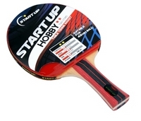 Raqueta de tenis de mesa Start Up Hobby 2Star (mango recto)