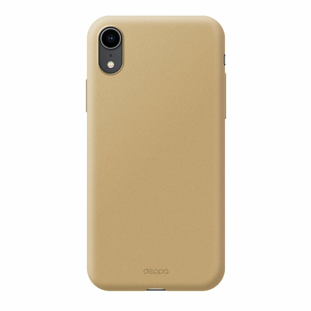 Puzdro Deppa Air na Apple iPhone XR Gold