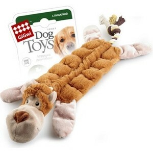 GiGwi Dog Toys Singe couineur avec 19 couinements pour un chien (75088)