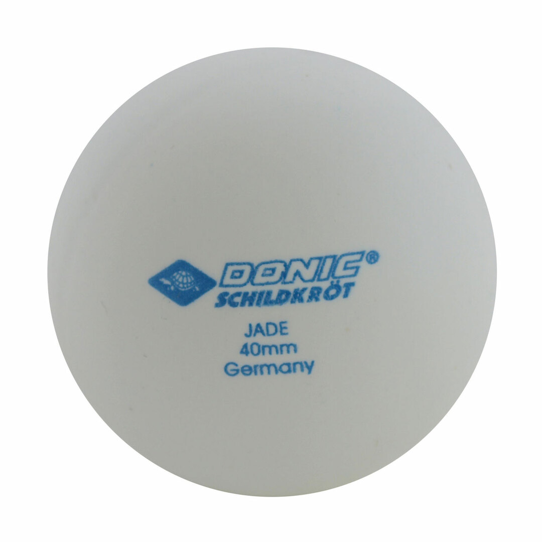Stolní tenisové míčky Donic Jade bílé, 6 ks.