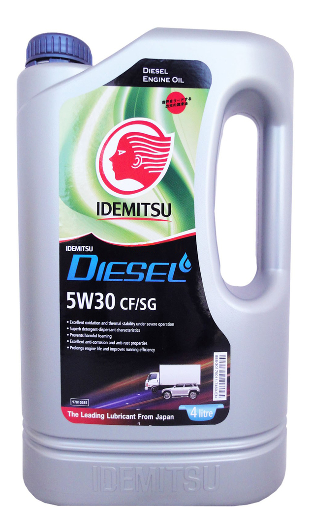 Motoreļļa IDEMITSU Diesel SAE 5W-30 (4l)