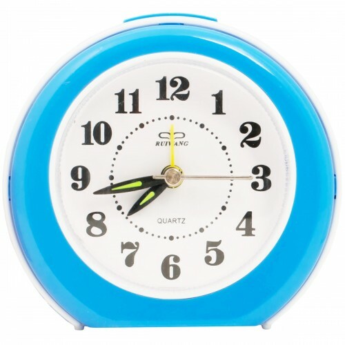 Round VT alarm clock (blue)