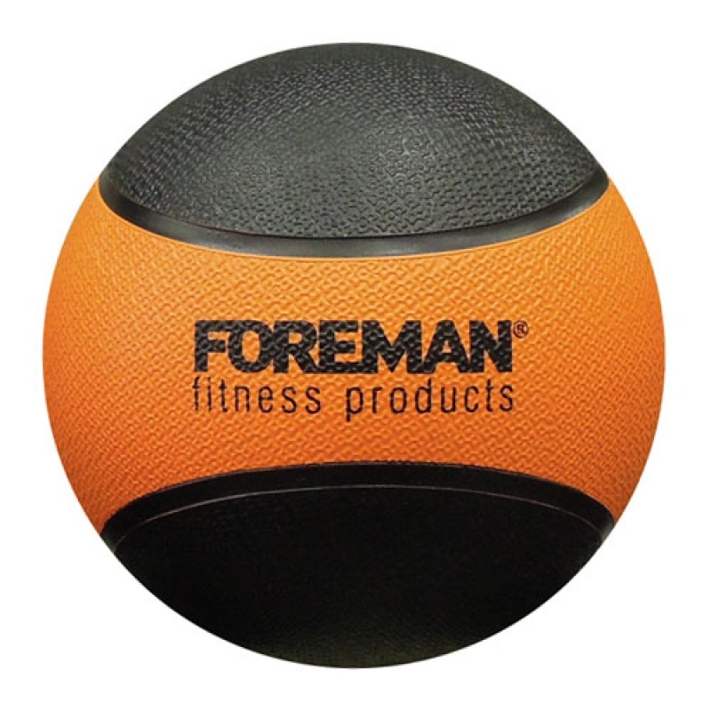 Stoßzahnball Foreman Medizinball 1 kg FM-RMB1 orange