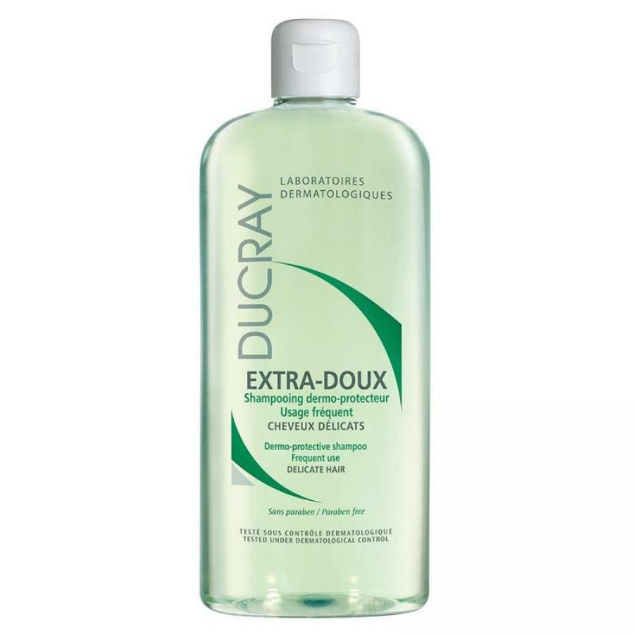 Ducray Extra-Doux plaukų šampūnas, 400 ml, apsauginis, skirtas dažnai naudoti