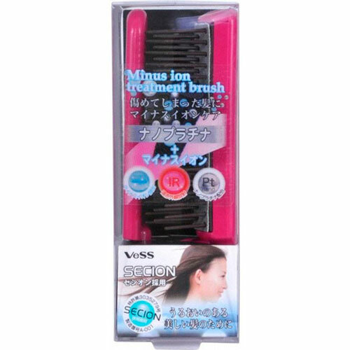 Spazzola da massaggio per la cura dei capelli con ioni negativi (pieghevole)