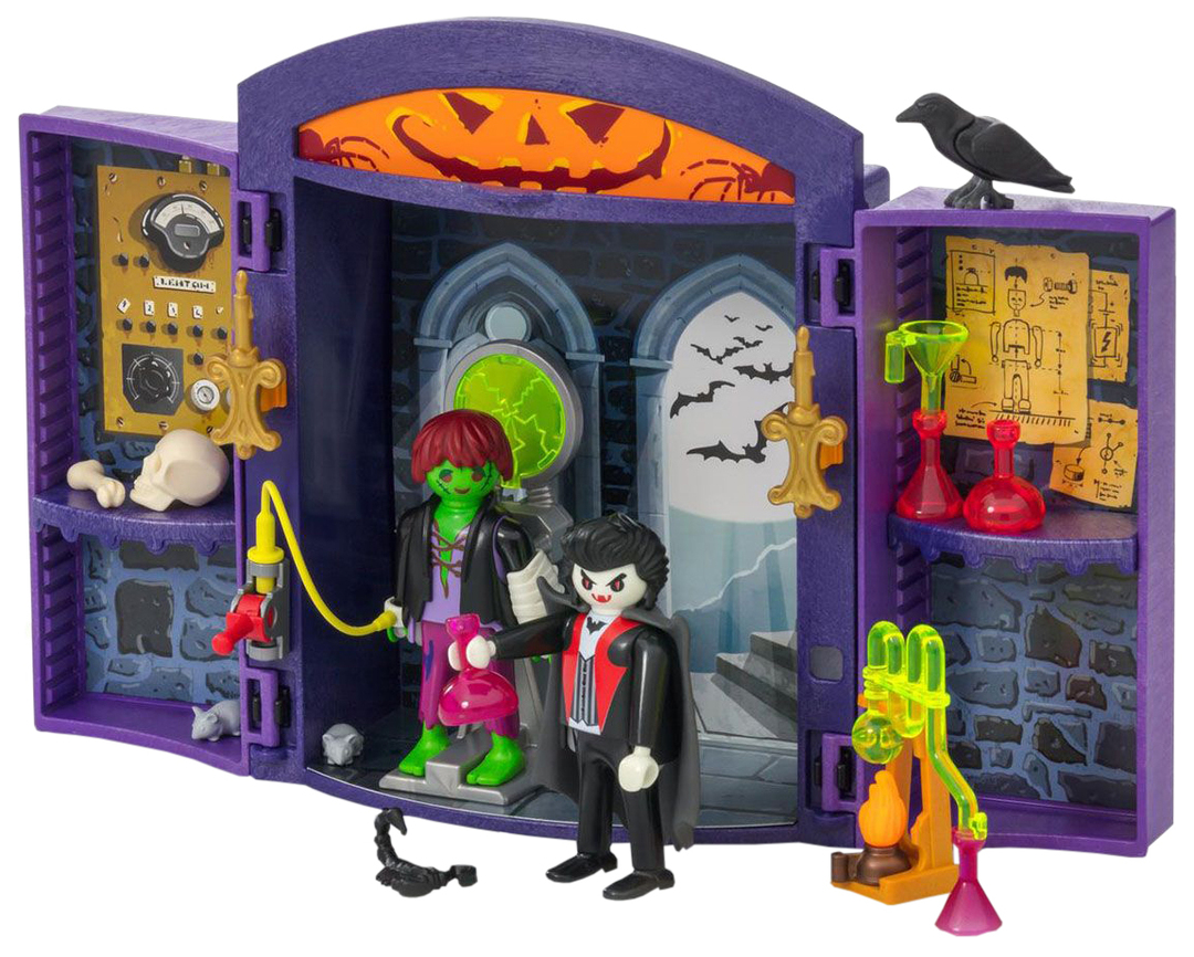 Komplet Playmobil Play box Haunted house
