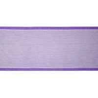 Lint vibudele, 7,5 cm x 25 m, värv: violetne, kunst. S3622