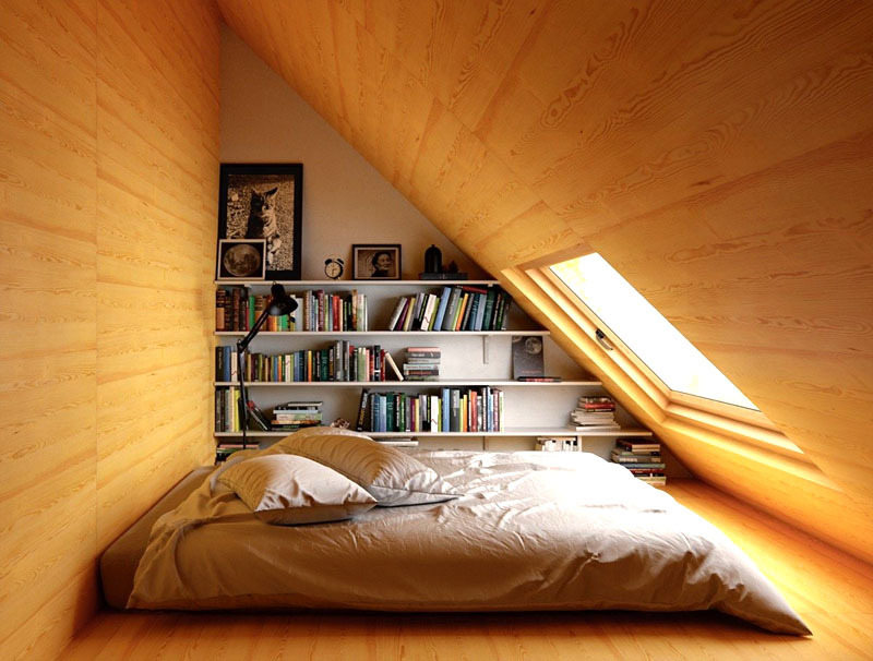Practical ideas for using a small attic