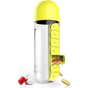 Szervező palack 0,6 l sárga Asobu In style (PB55 sárga)