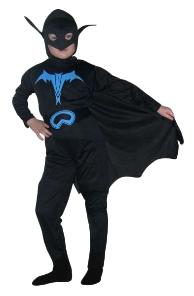 Karnaval kostümü Kardan Adam Batman maskeli E40193 11-14 yaş yükseklik 140 cm
