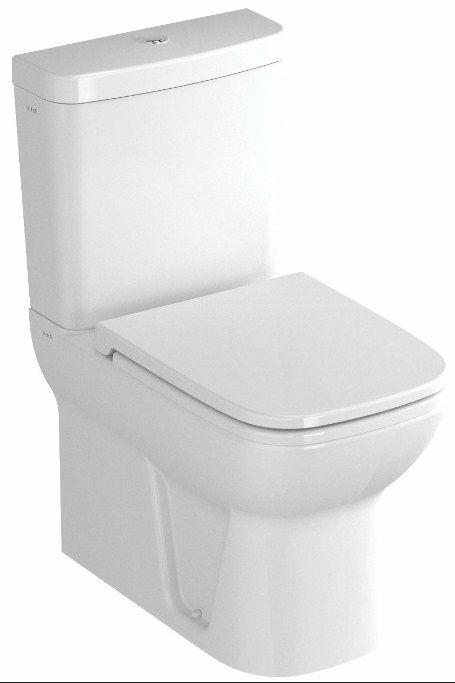 Toilet compact with bidet function with micro-lift seat and flush mechanism Geberit Vitra S20 9800B003-7205