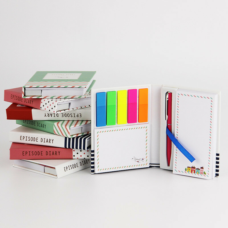 PC. „Creative Hardcover Notebook Scrapbook Combination Post-it Notepad“ tušinukas