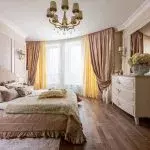 curtains in modern style design