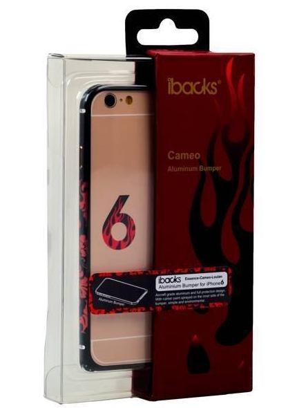 Farebné hliníkové nárazníkové puzdro Louack v tvare oblúka pre Apple iPhone 6 / 6S hliníkové čierne