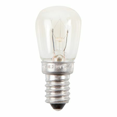 Glødelampe til Osram køleskab rør T26 / 57 E14 15W lys varm hvid