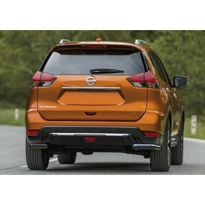 Rear bumper guard d57 Rival corners for Nissan X-Trail T32 restyling (2018-present), 2 parts, R.4125.007