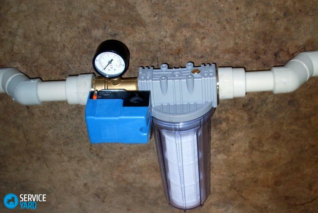 Filter for vannrensing i leiligheten