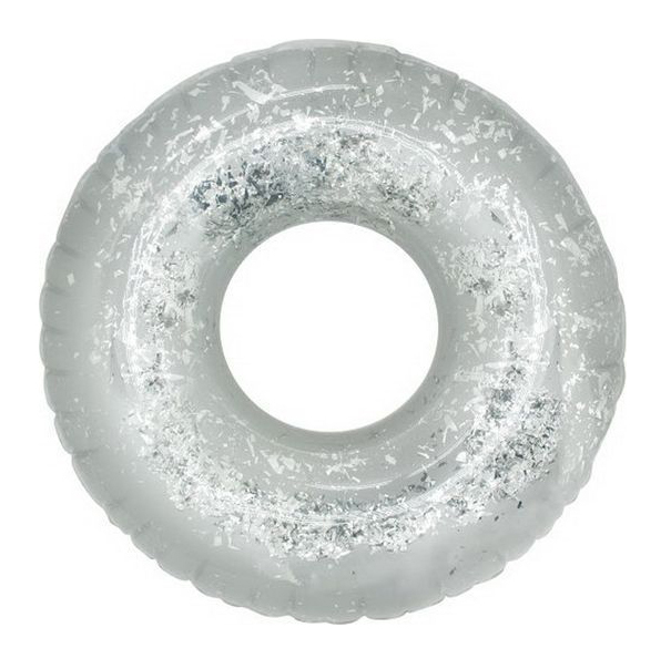 Cirkel til svømning Digo Creative Enterprise 86847 med glitter sølvrosa