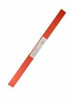 Farvet bølgepapir, 50 * 250cm, kunstidé / kunstidé, rød