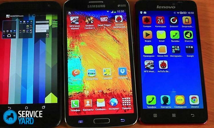 Mikä puhelin on parempi - Lenovo tai Samsung?