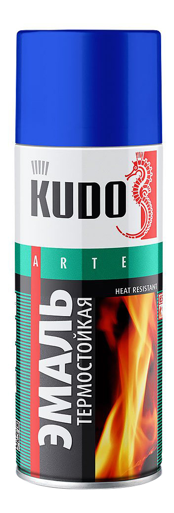 Heat-resistant silver enamel KUDO, 520 ml