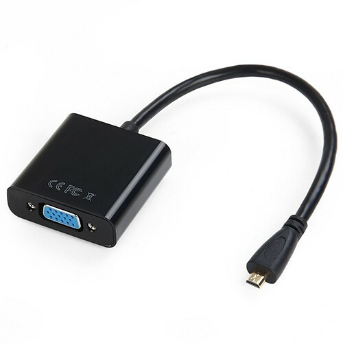 VGA to HDMI monitor cable and adapter - modern saviors of old equipment