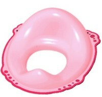 Tapa de inodoro para niños Maltex Classic, con revestimiento antideslizante (color: rosa), art: MAL_7224