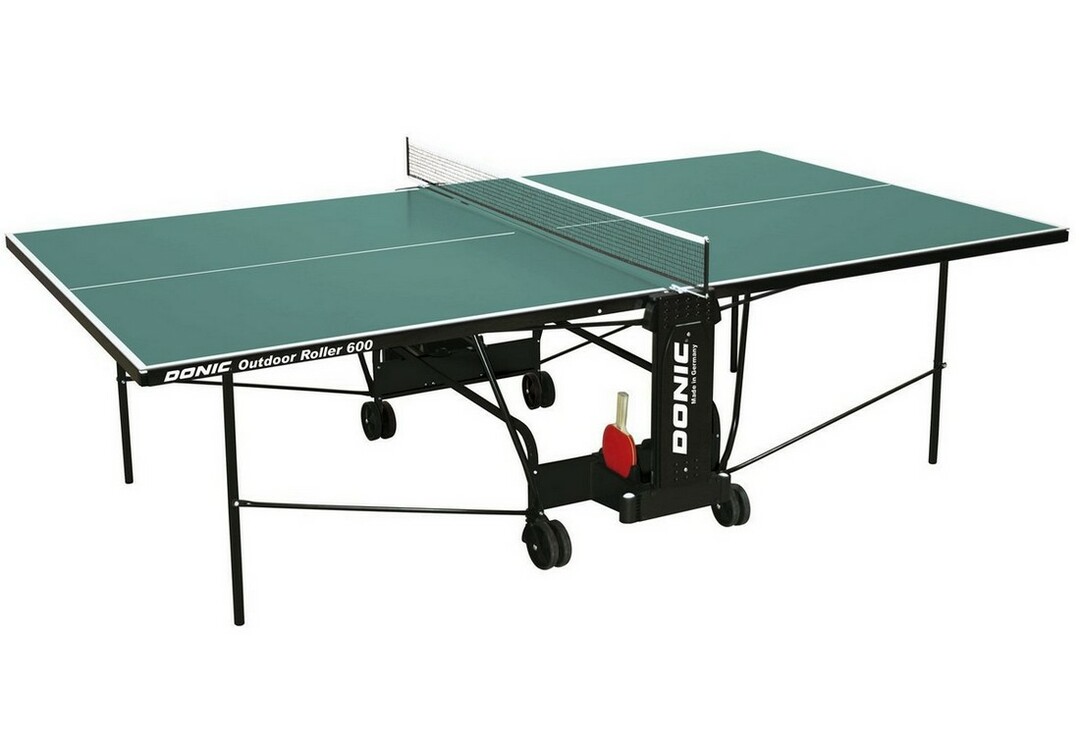 Tavolo da ping pong per tutte le stagioni Donic Outdoor Roller 600 con rete 230293-G