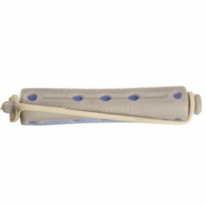 Kerek elasztikus hideg hajcsavaró kék szürke Dewal Professional 70mm * 12mm
