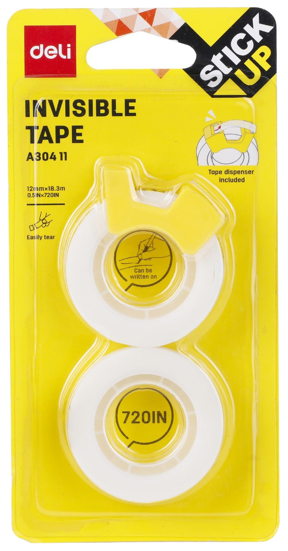Lepiaca páska na žltý dávkovač Deli EA30411