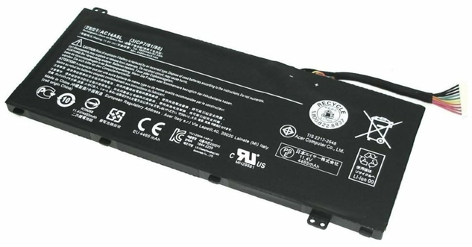 Batterie d'ordinateur portable pour Aspire VN7-571G, VN7-791 (11.4V 4465mAh) AC14A8L