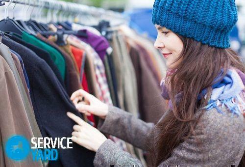 Remove odor from clothing with second-hand clothes
