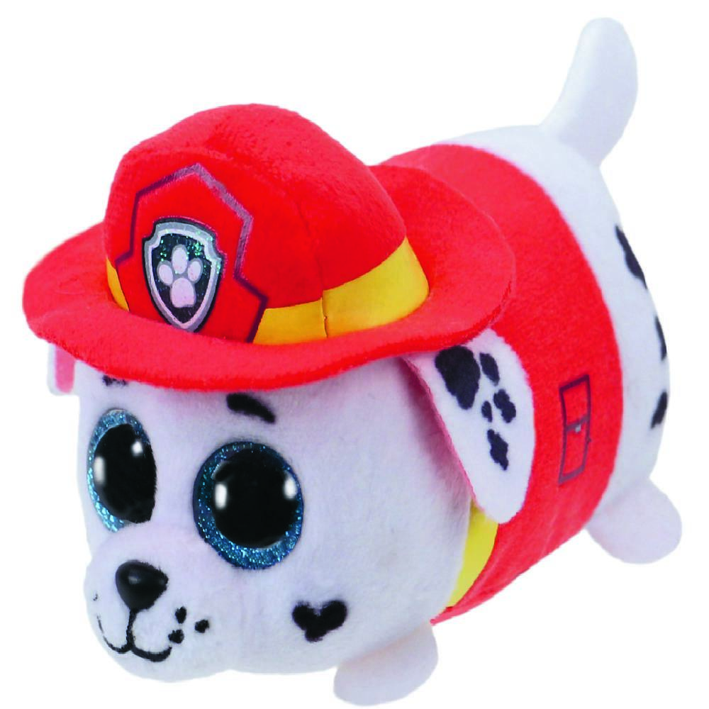 Pliušinis žaislas TY Teeny Tys: Paw Patrol - Maršalo šuniukas (10 cm)