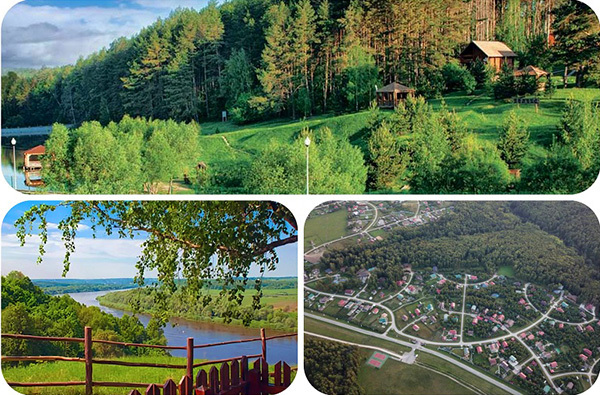 Paesaggi pittoreschi del villaggio d'élite Velegozh Park Privolye