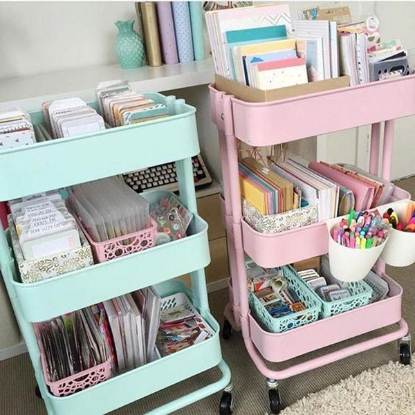 Compact size will help organize space even in a small nursery
