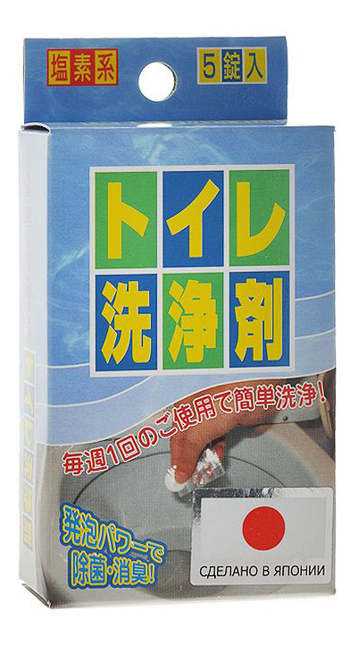 מנקה קערות לשירותים Nagara 5 * 4.5 גרם